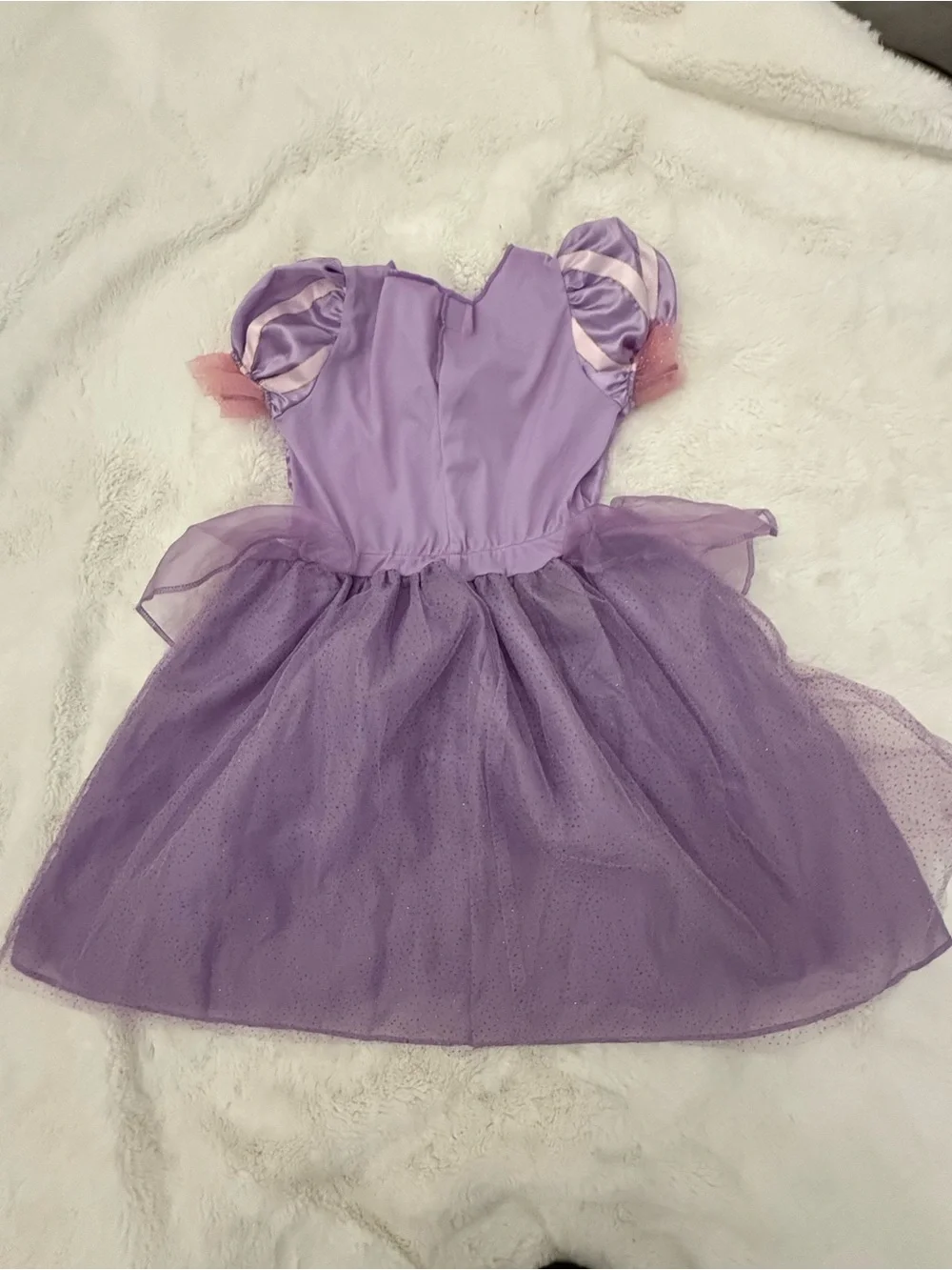 Girls Disney Rapunzel Princess Costume with Lights size 4-6x
